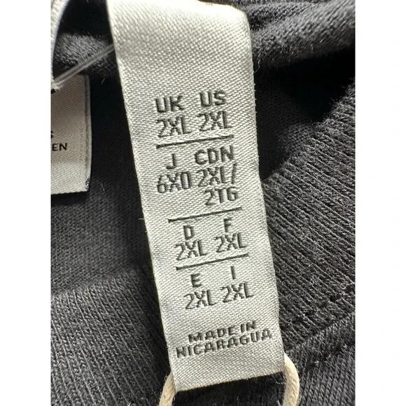 adidas Og Sketch Trefo Crew Neck Short Sleeve T-Shirt Mens Black Casual Tops 2XL - Picture 9 of 12